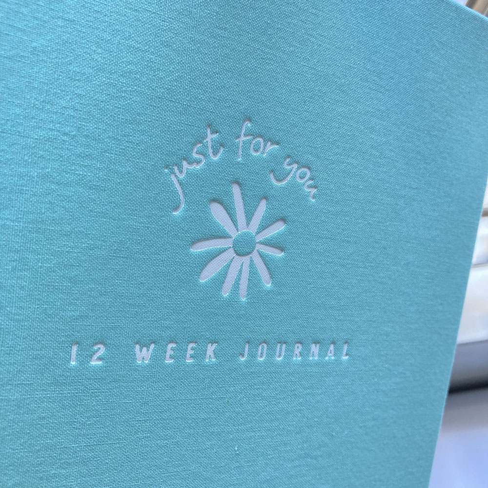 Planejador de capa de tecido de linho 2026 com impressão personalizada