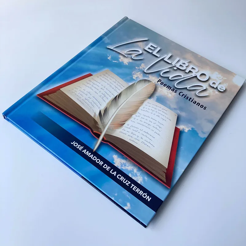 Impressão de livros de romances religiosos de capa dura